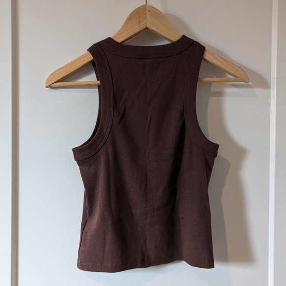 BNWOT - Cropped Ribbed Tank Top - Picture 9 of 9